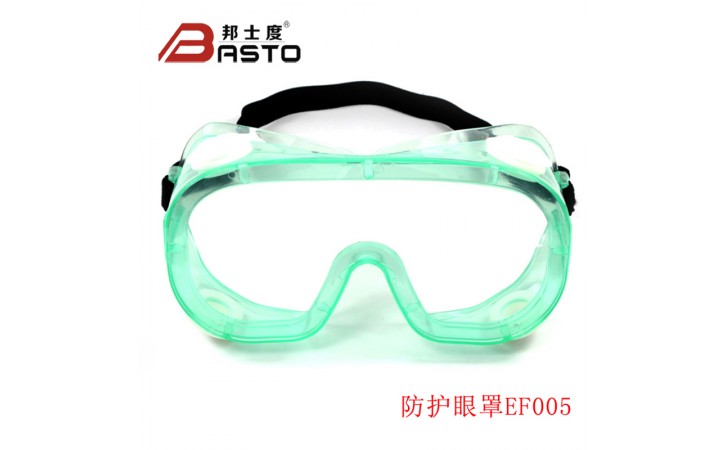 厂家直销防冲击防护眼罩EF005防刮擦防护眼罩邦士度防雾医用眼罩